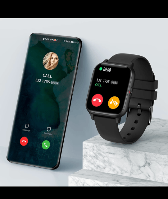 COLMI P8 PLUS Smart Watch -Black Smart Watch South Africa