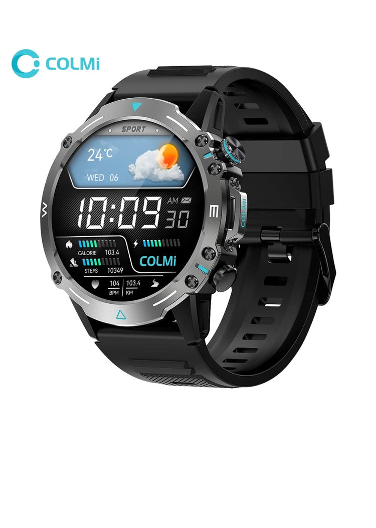 Colmi M42 Black Smartwatch for Everyday Wear by Smart Watch South Africa