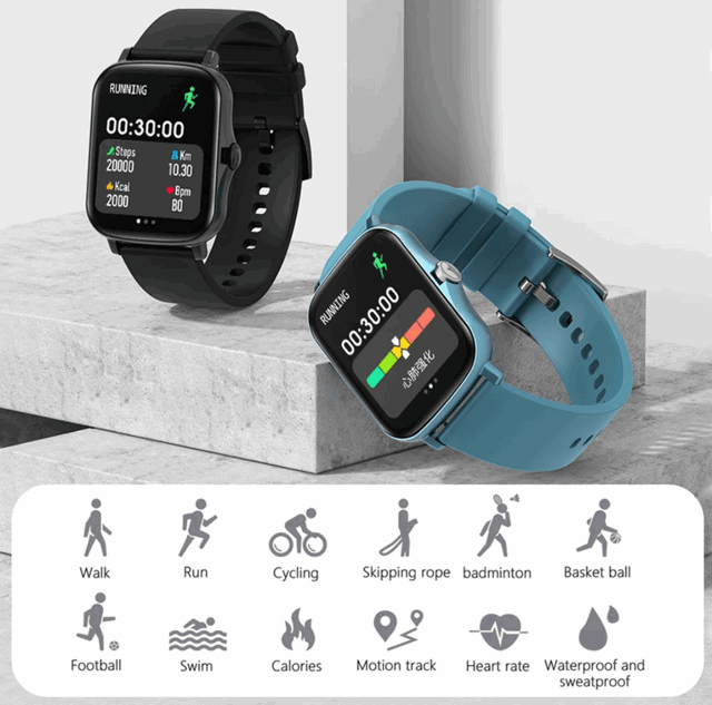 COLMI P8 PLUS Smart Watch -Black Smart Watch South Africa