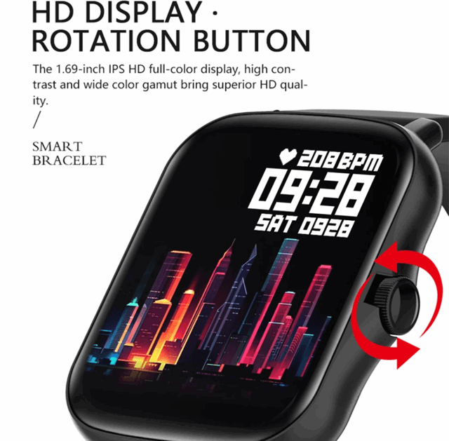 COLMI P8 PLUS Smart Watch Pink-Smart Watch South Africa