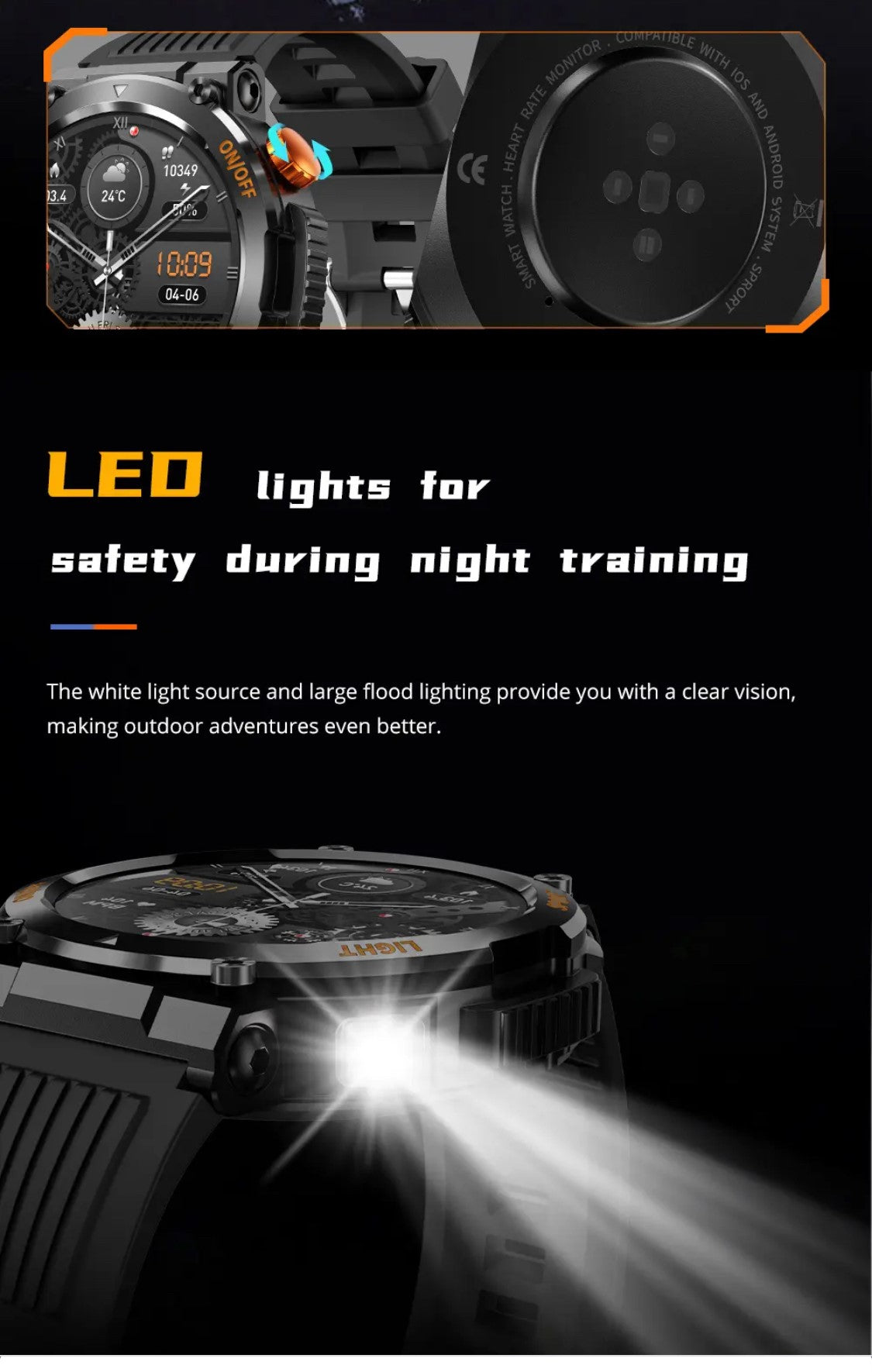 Colmi V68 Black Smart Watch- Smart Watch South Africa