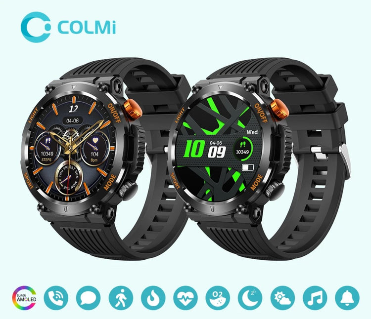 Colmi V68 Black Smart Watch- Smart Watch South Africa