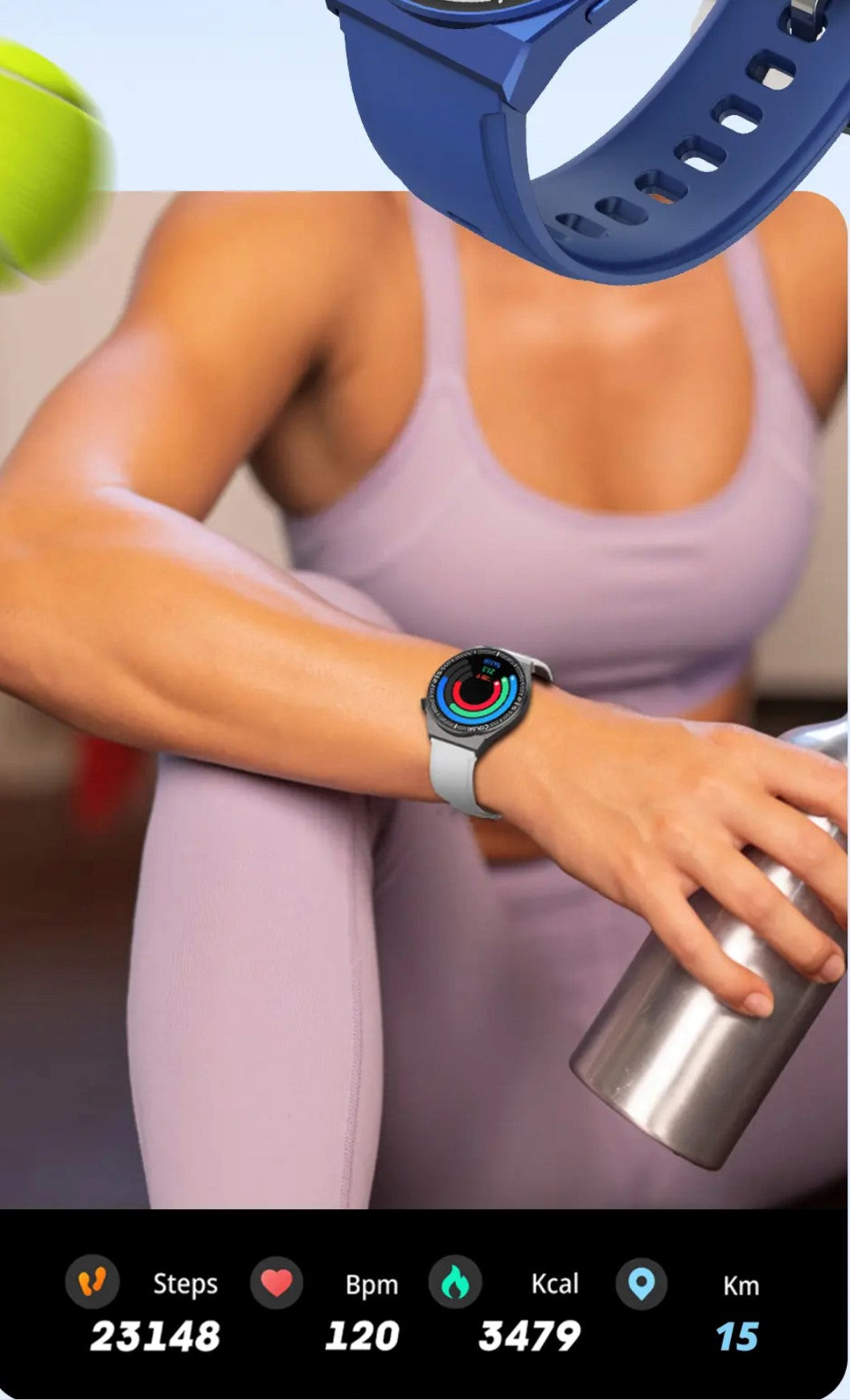 Latest Features Colmi Ci11 Gold Smart Watch - Smart Watch South Africa