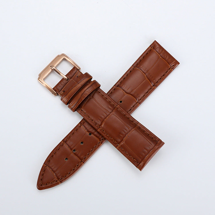 Head Layer Leather Bamboo Knot Pattern Watch Strap Accessories | Smart Watch South Africa