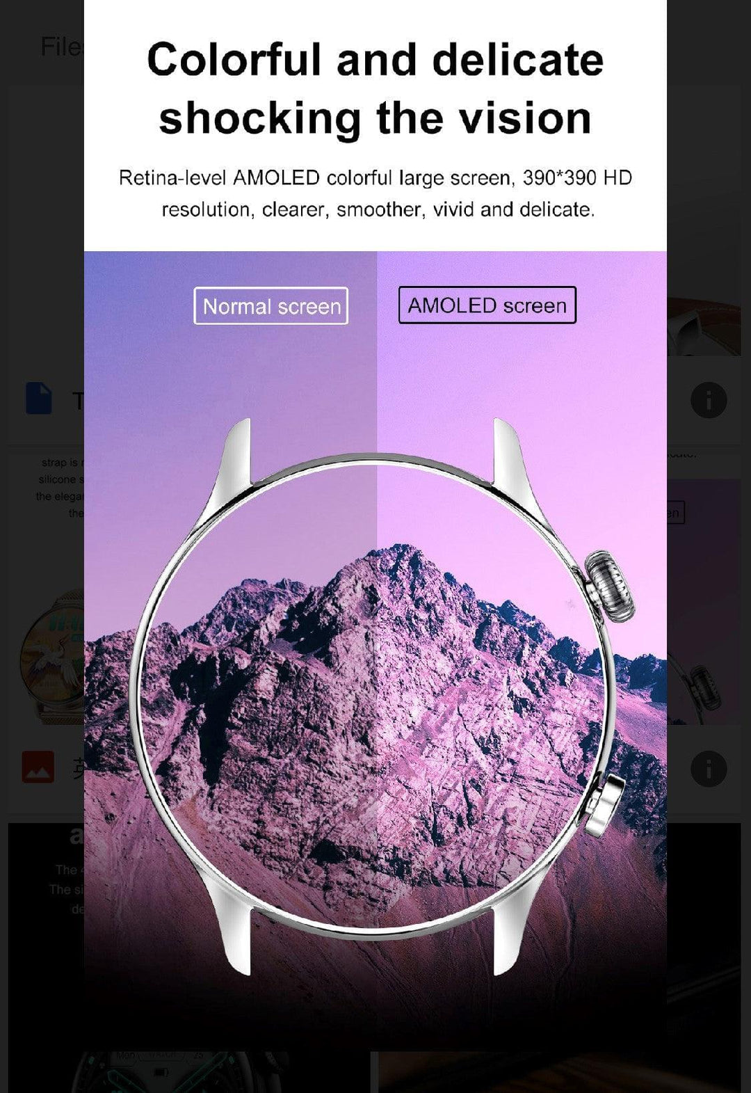 COLMI I30 AMOLED Red Silicone  NEW Smart Watch South Africa