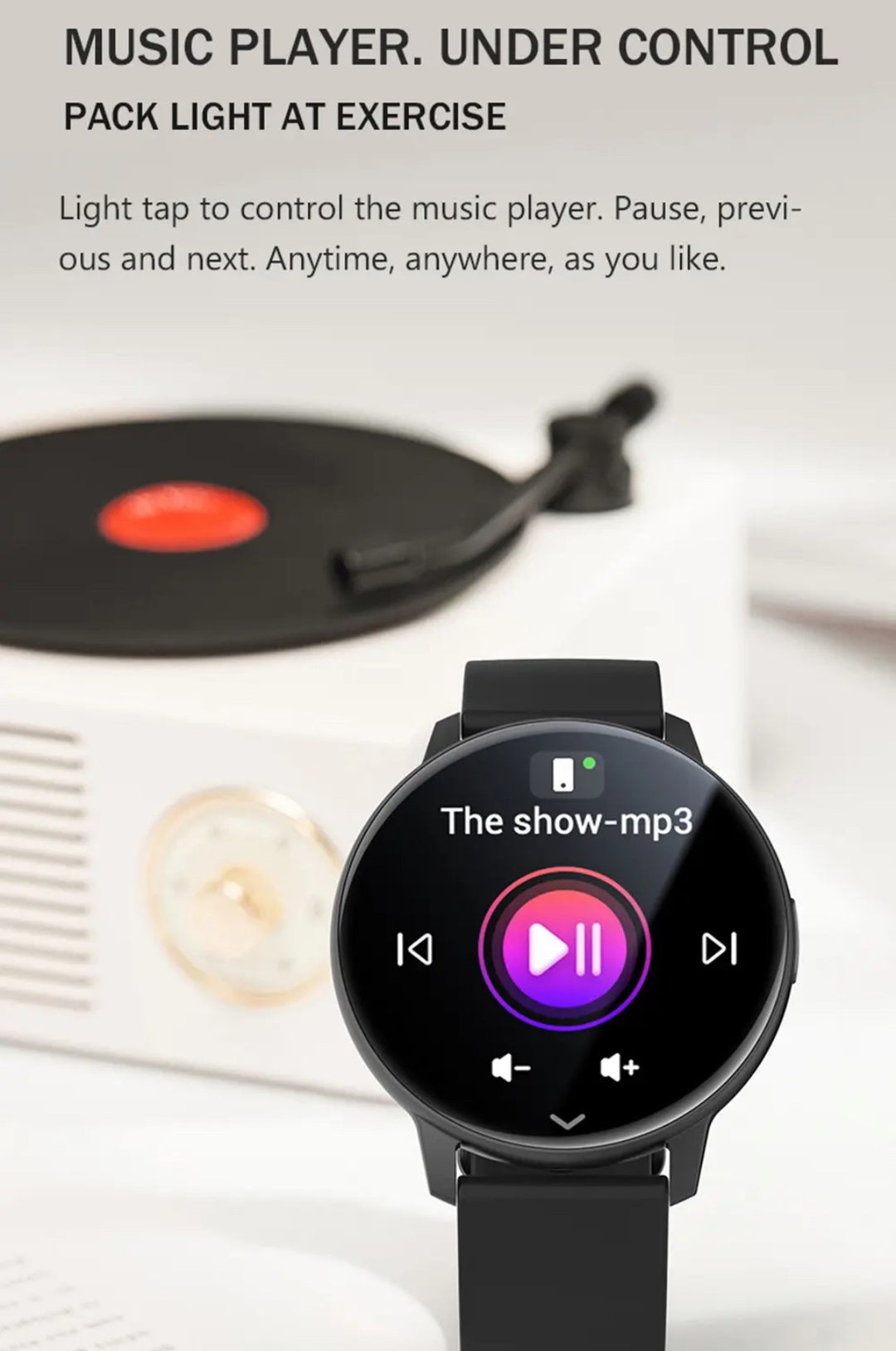 Advanced Features Colmi i31 Black Smartwatch | Smart Watch South Africa