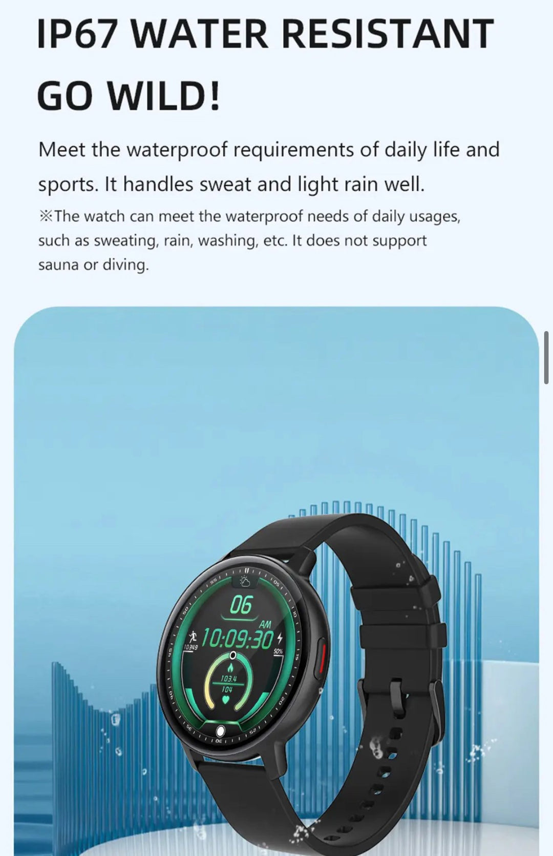 Advanced Features Colmi i31 Black Smartwatch | Smart Watch South Africa