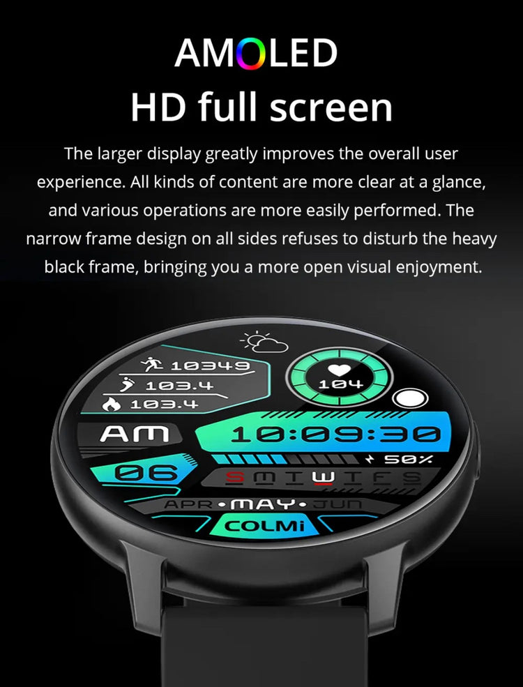 Advanced Features Colmi i31 Black Smartwatch | Smart Watch South Africa