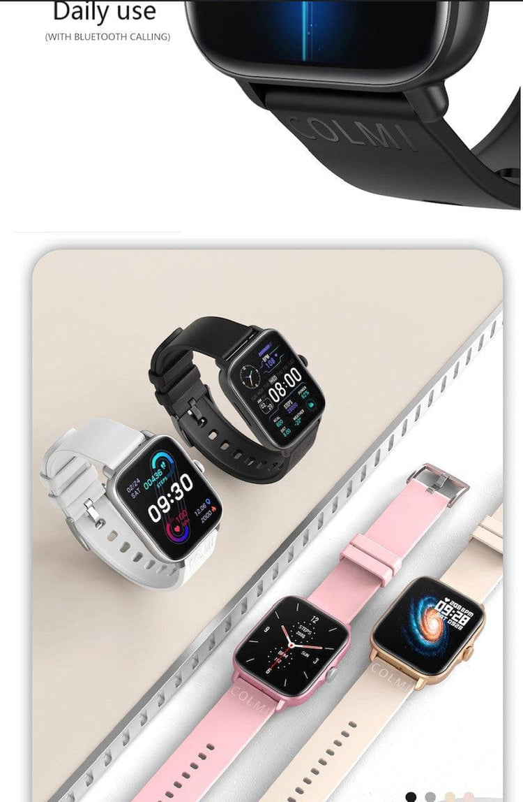 Colmi P28 Smart Watch Pink Smart Watch South Africa