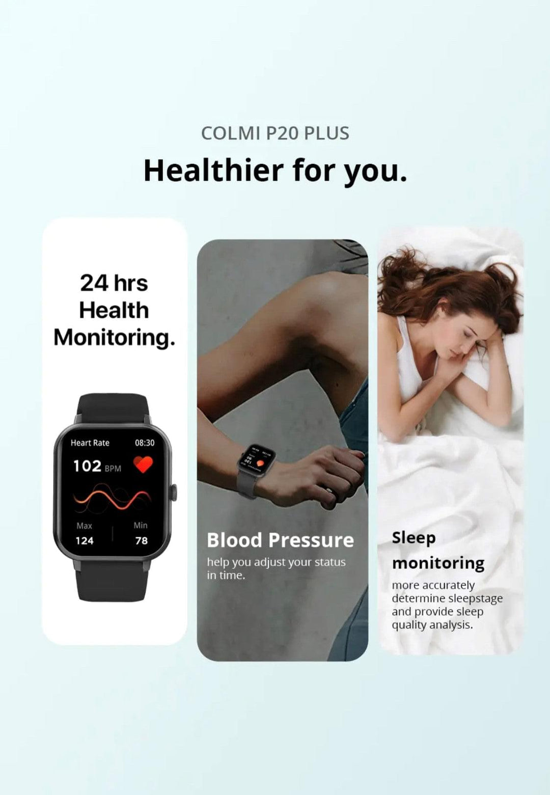 Colmi P30 Silver Smart Watch South Africa