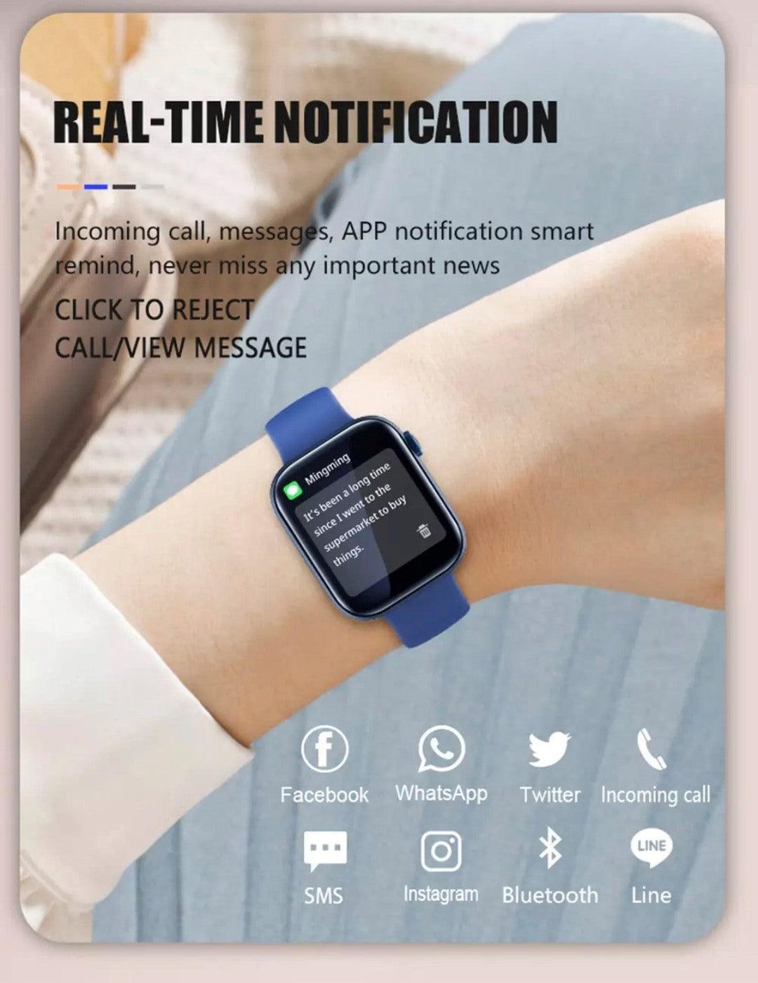 COLMI P45 Pink Smart Watch South Africa