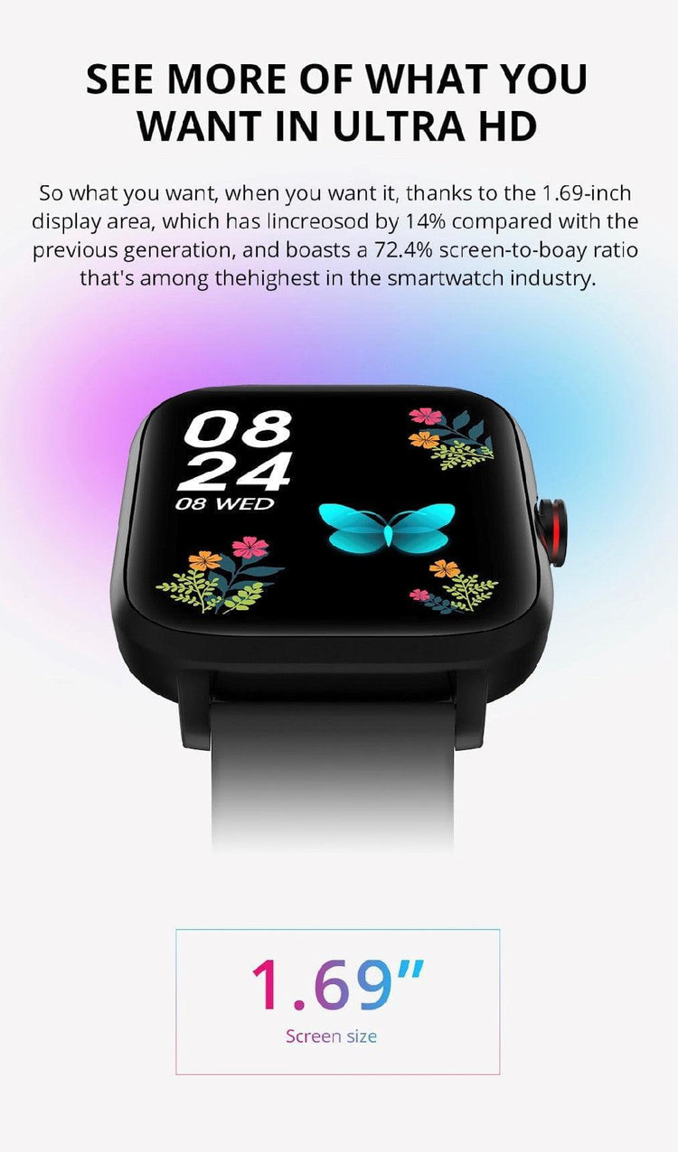 COLMI P8 MAX With BT Call Gold Pink Smart Watch South Africa