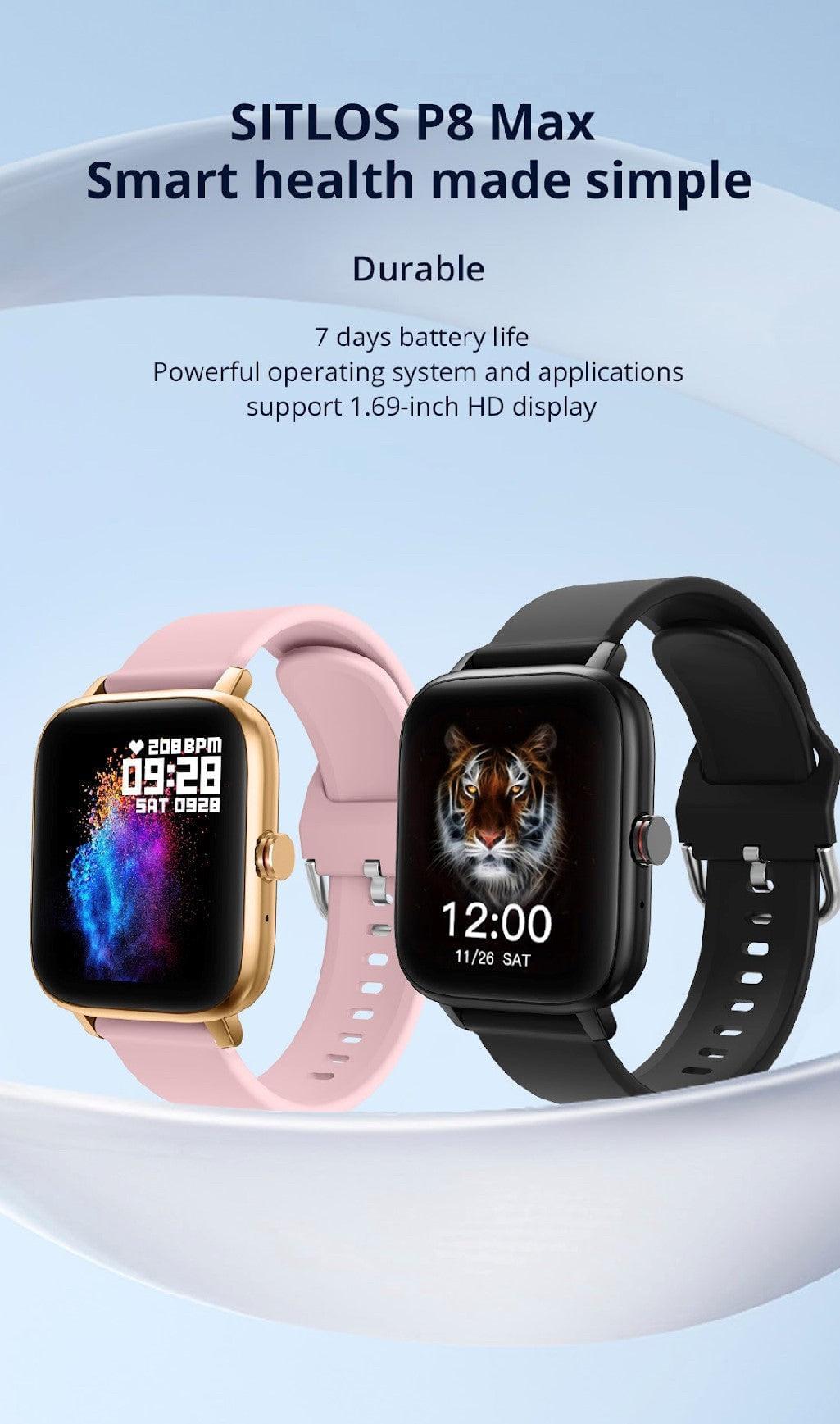 COLMI P8 MAX With BT Call Gold Pink Smart Watch South Africa
