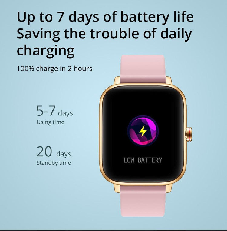 COLMI P8 MAX With BT Call Gold Pink Smart Watch South Africa