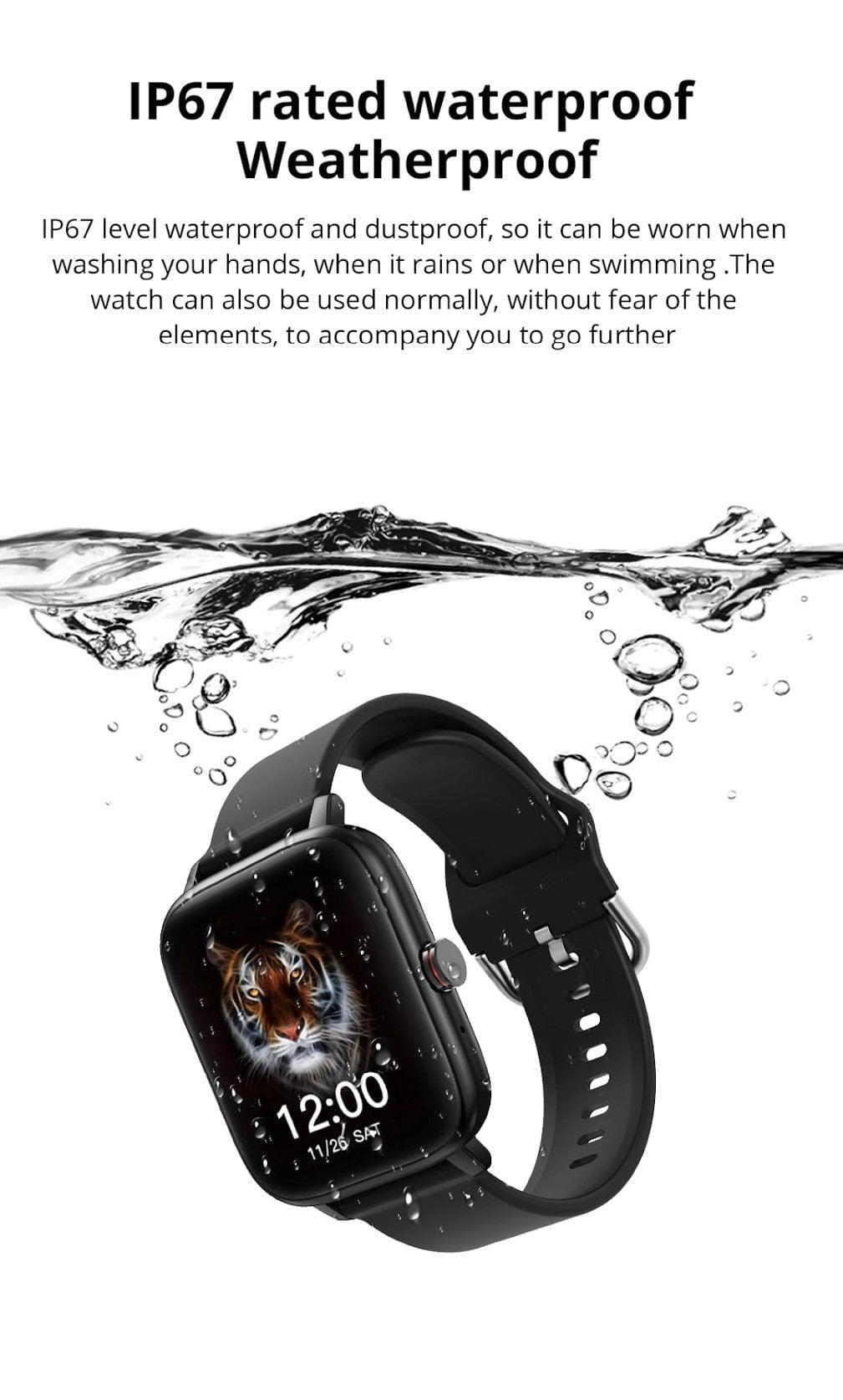 COLMI P8 MAX With BT Call Black Smart Watch South Africa