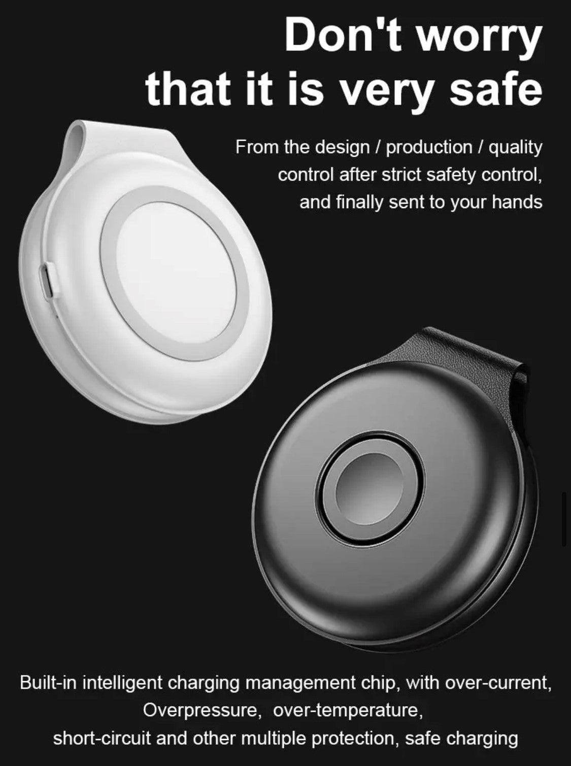 Smart Watch South Africa Headphone & Headset Accessories Black 3 in 1 Wireless Magnertic Charger