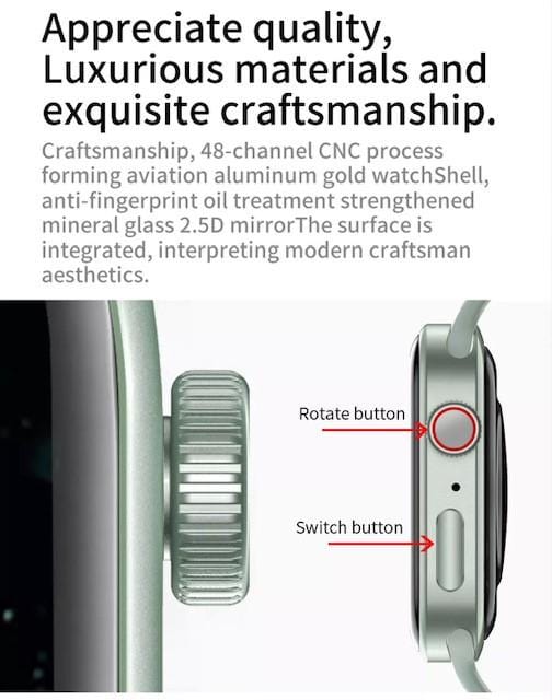 W26  Professional Black-Smart Watch South Africa