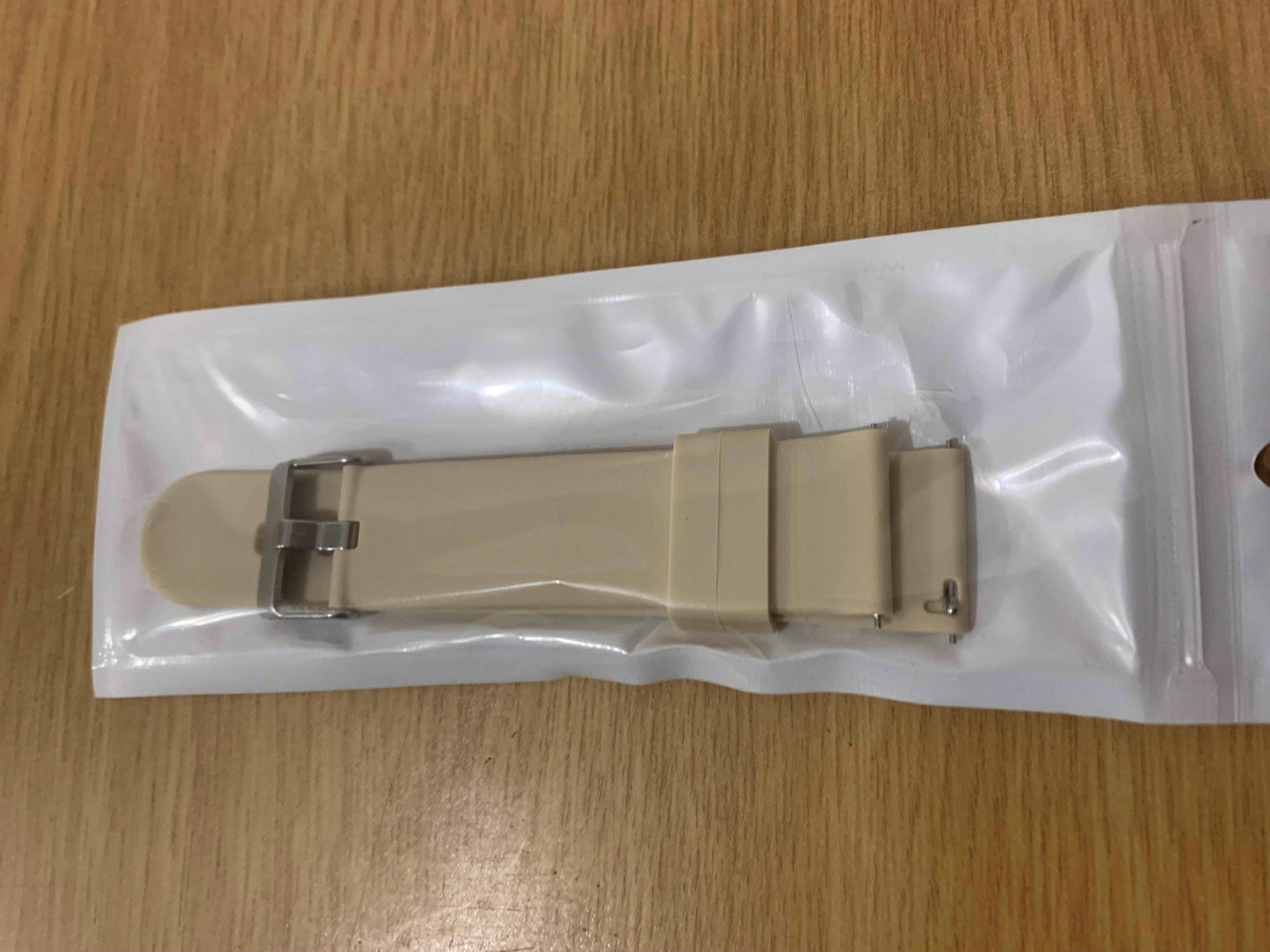 Smart Watch South Africa Silicone Straps Baige Baige Silicone Soft Strap 2,5CM standard at pin