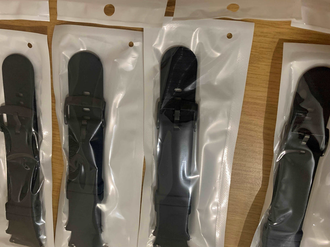 Durable and Comfortable Black Silicone Soft Strap from Smart Watch South Africa