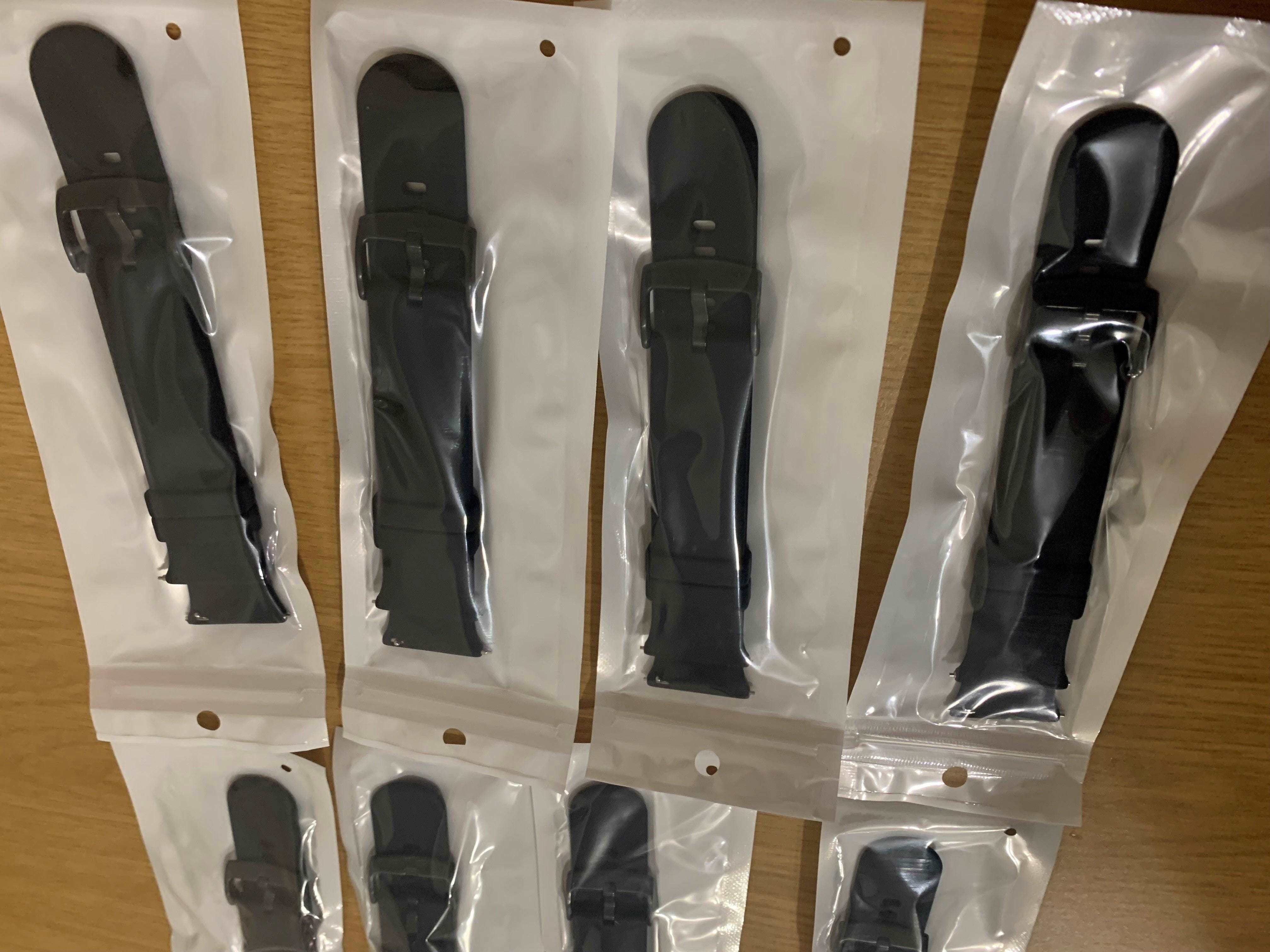 Durable and Comfortable Black Silicone Soft Strap from Smart Watch South Africa