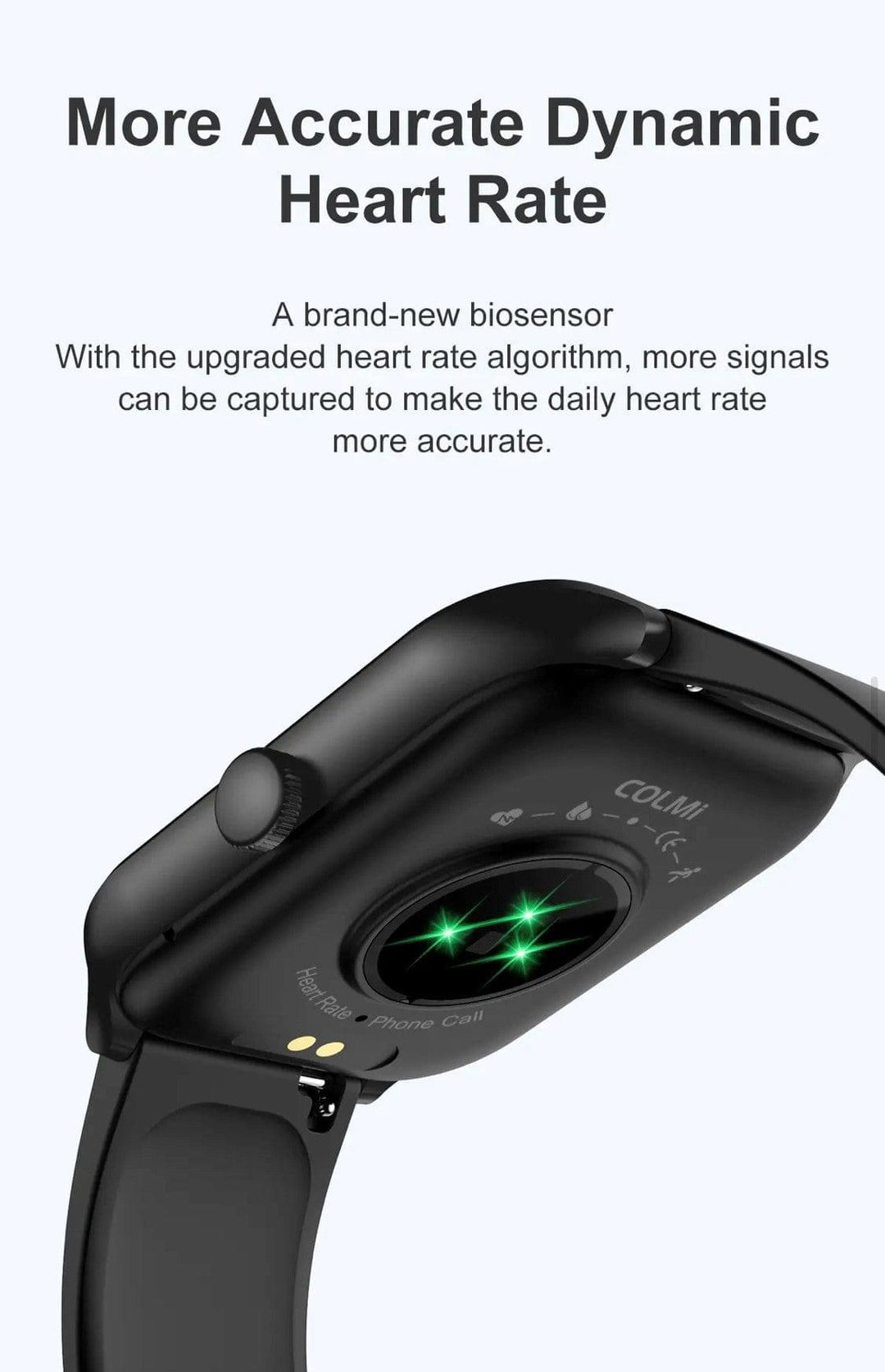 Smart Watches on Sale | Colmi C63 Black Smart Watch - Smart Watch South Africa