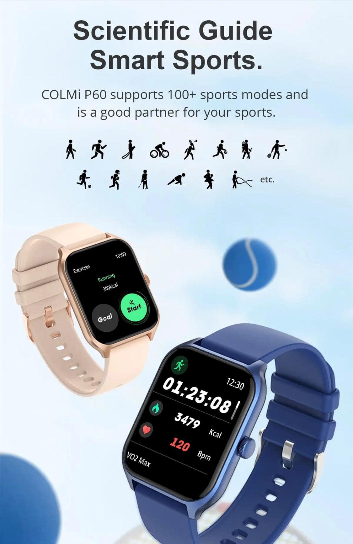 Smart Watches on Sale | Colmi C63 Black Smart Watch - Smart Watch South Africa