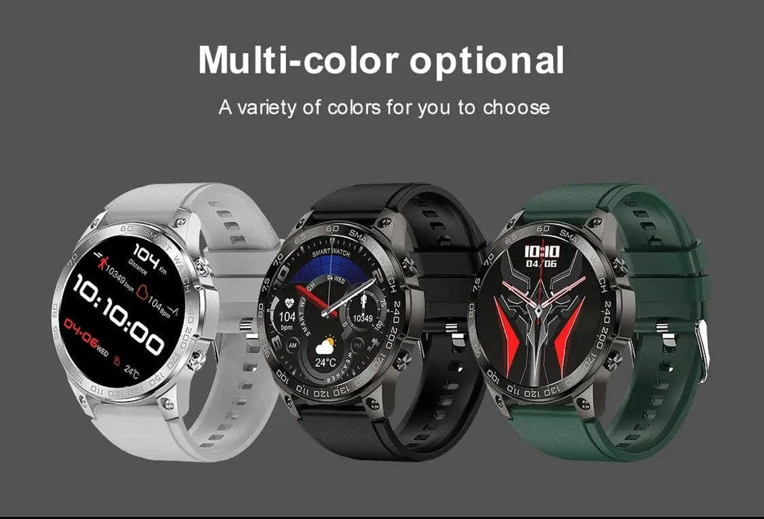 Smart Watch South Africa Smart Watch Black Senbono DM 50 Amoled Black