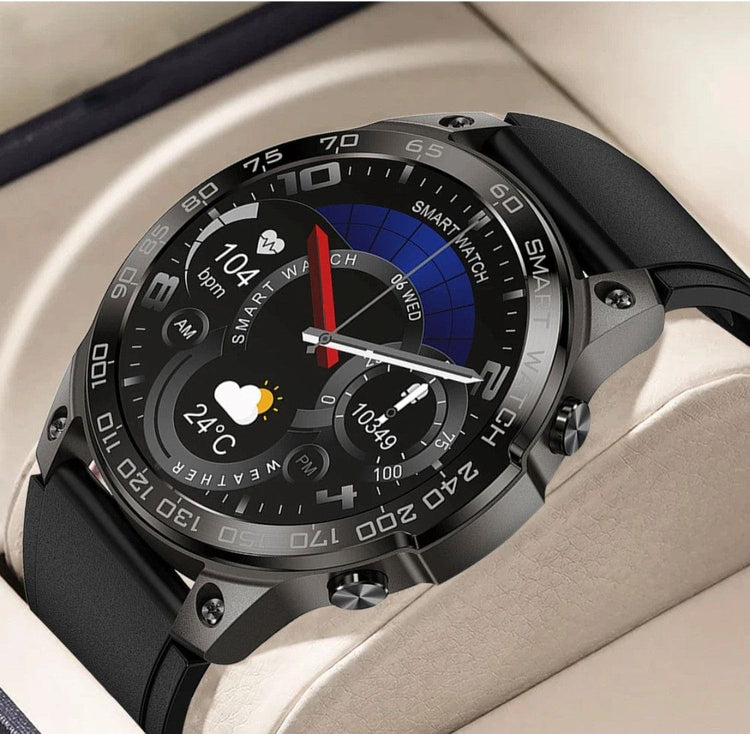 Smart Watch South Africa Smart Watch Black Senbono DM 50 Amoled Black