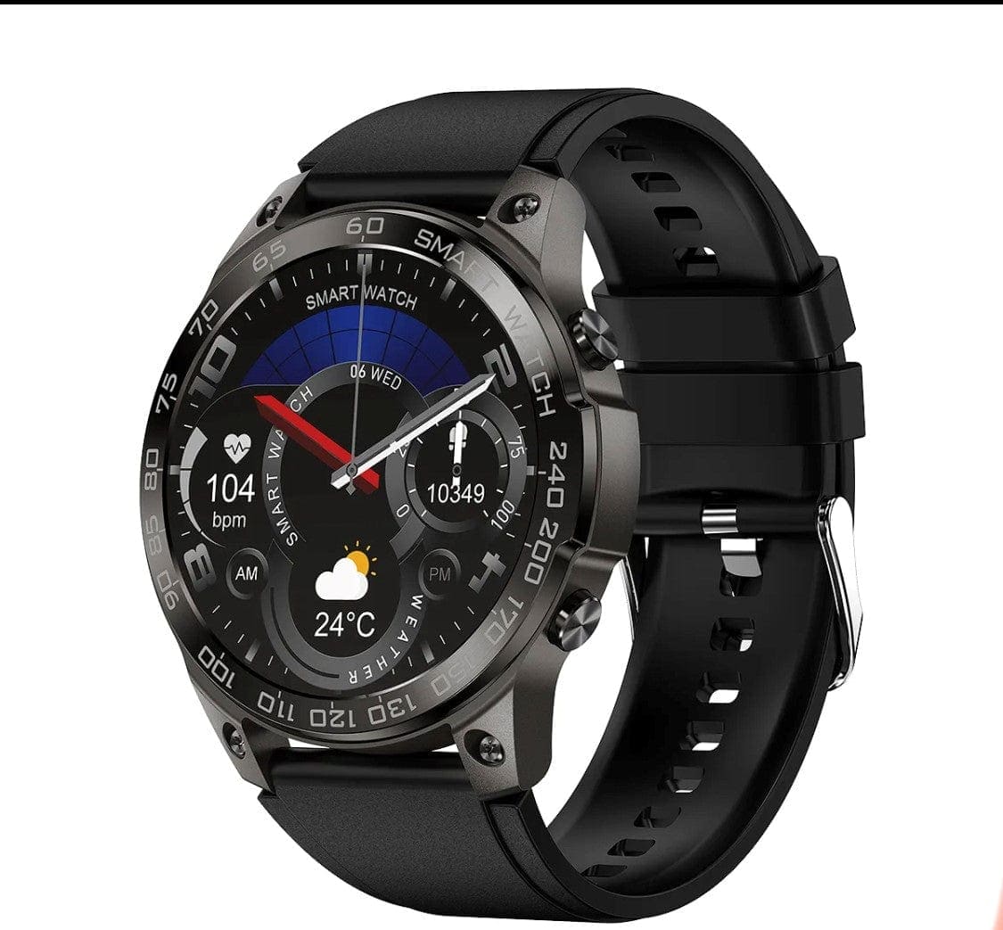 Smart Watch South Africa Smart Watch Black Senbono DM 50 Amoled Black