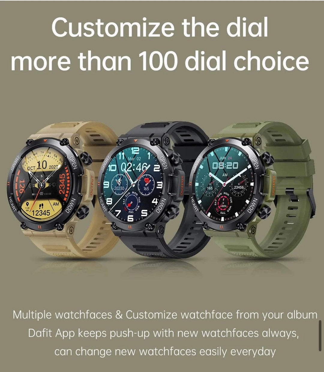 Smart Watch South Africa Smart Watch Black SENBONO K56 Black