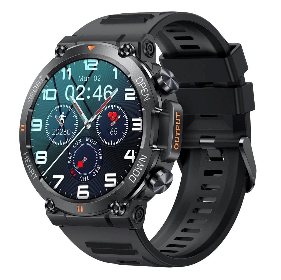 Smart Watch South Africa Smart Watch Black SENBONO K56 Black