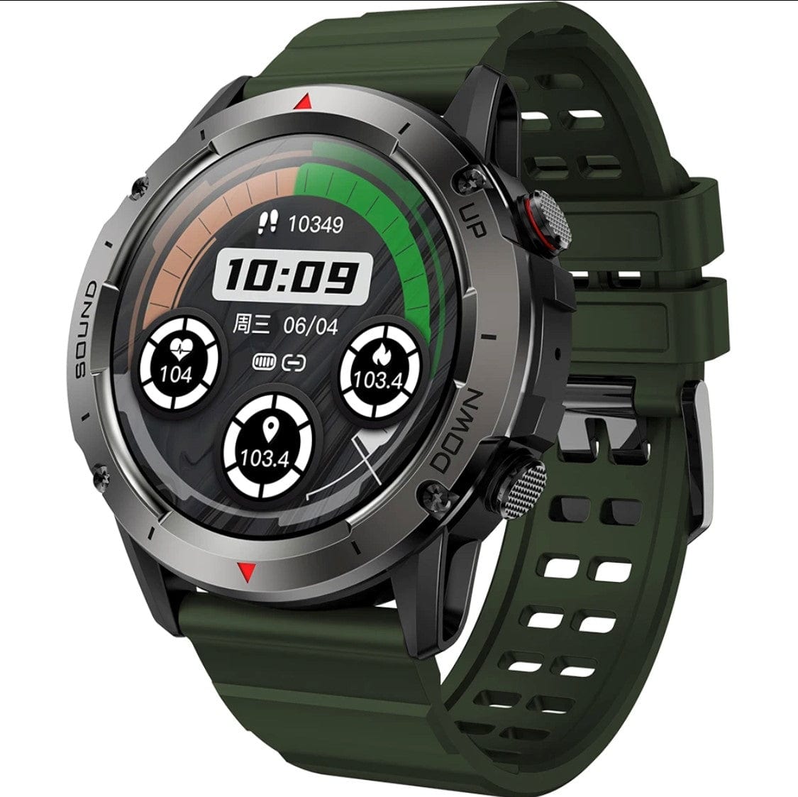 Smart Watch South Africa Smart Watch Black SENBONO NX9 Black