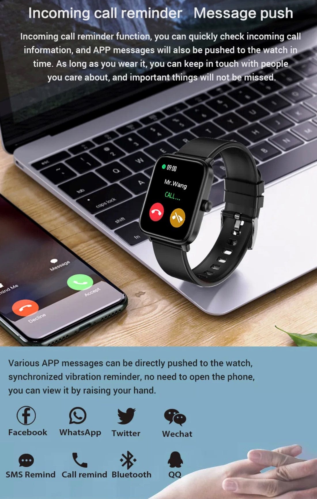 Smart Watch South Africa Smart Watch Black Smartoby Dafit Reloj Black