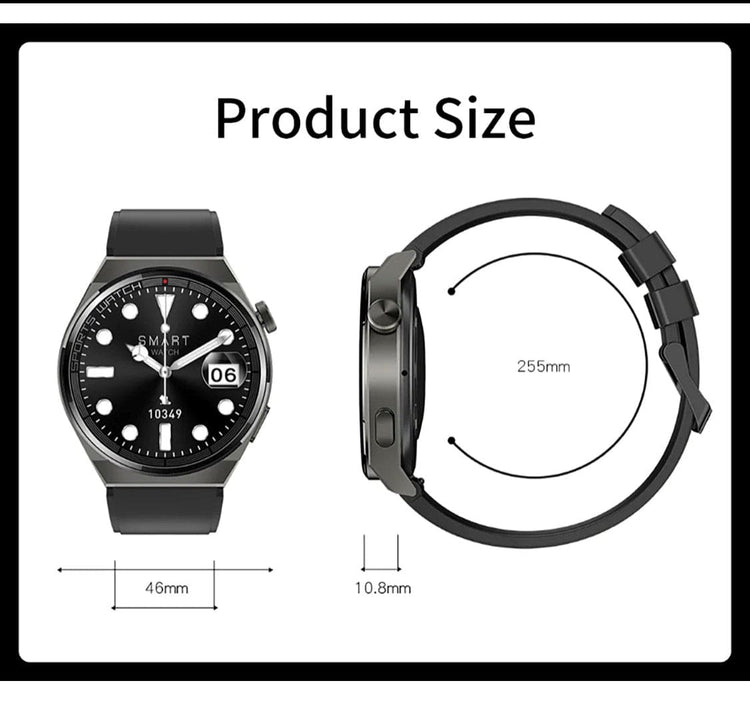 Smartoby Waterproof Smart Watch with extra leather straps - Smart Watch SA