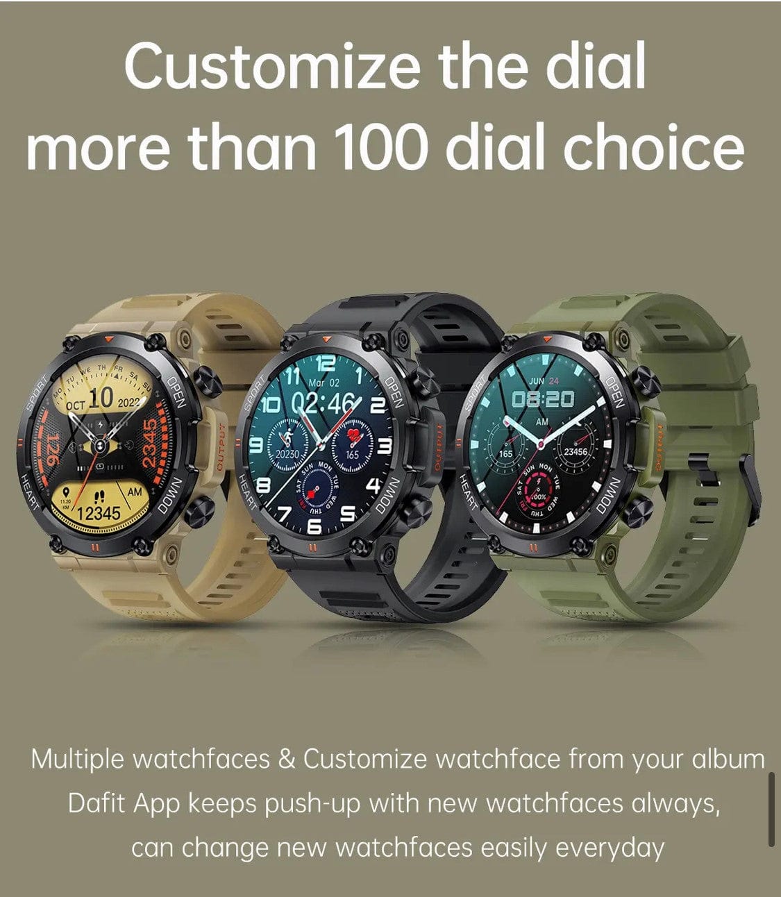 Smart Watch South Africa Smart Watch Green SENBONO K56 Green