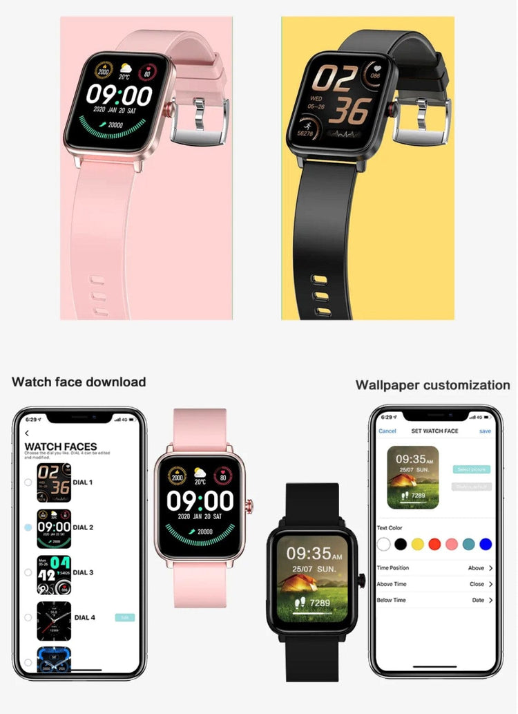 Smart Watch Pink Smartoby Dafit Reloj Pink - Smart Watch South Africa