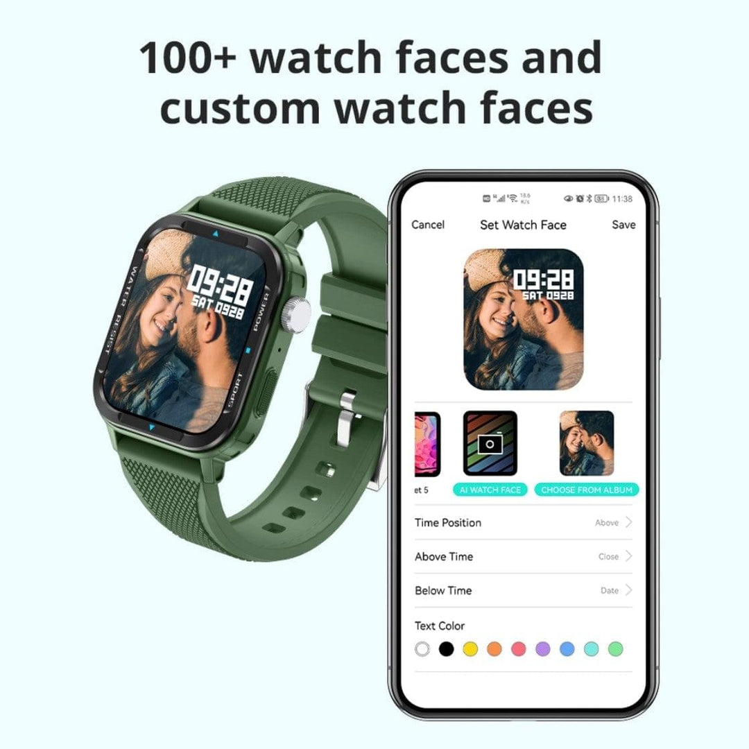 Colmi M41 Silver Smart Watch South Africa