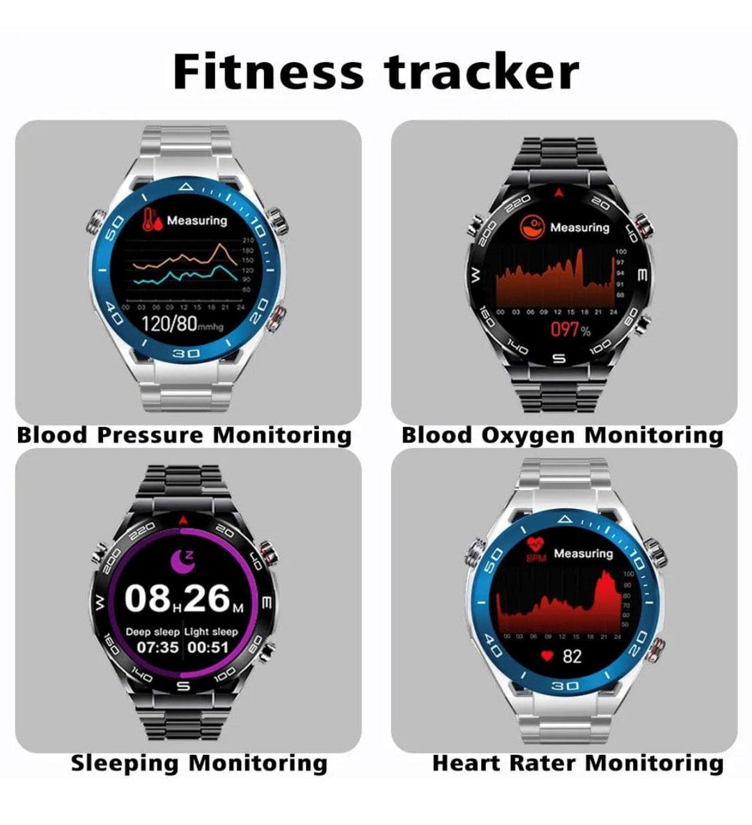 Smart Watch South Africa Smart Watch Silver SENBONO SK4 Silver