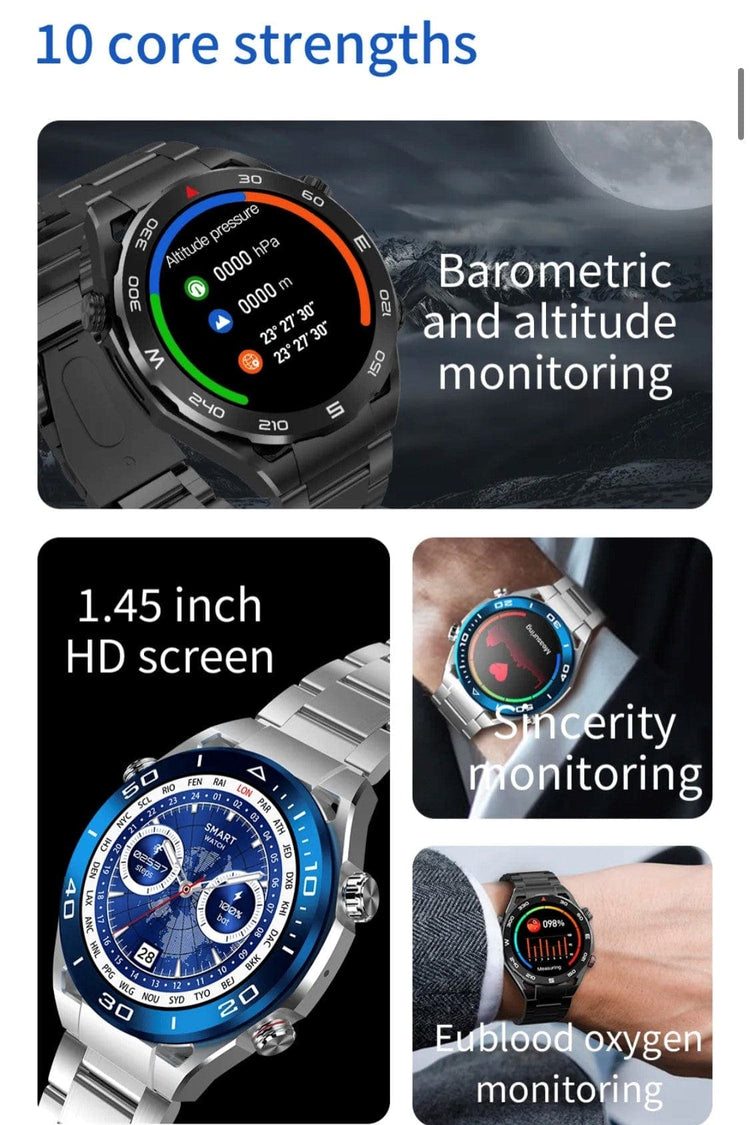 Smart Watch South Africa Smart Watch Silver SENBONO SK4 Silver