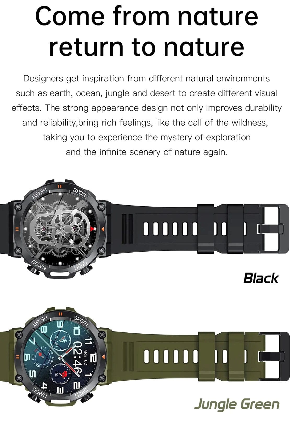 Smart Watch South Africa Smart Watch Yellow SENBONO K56 Yellow