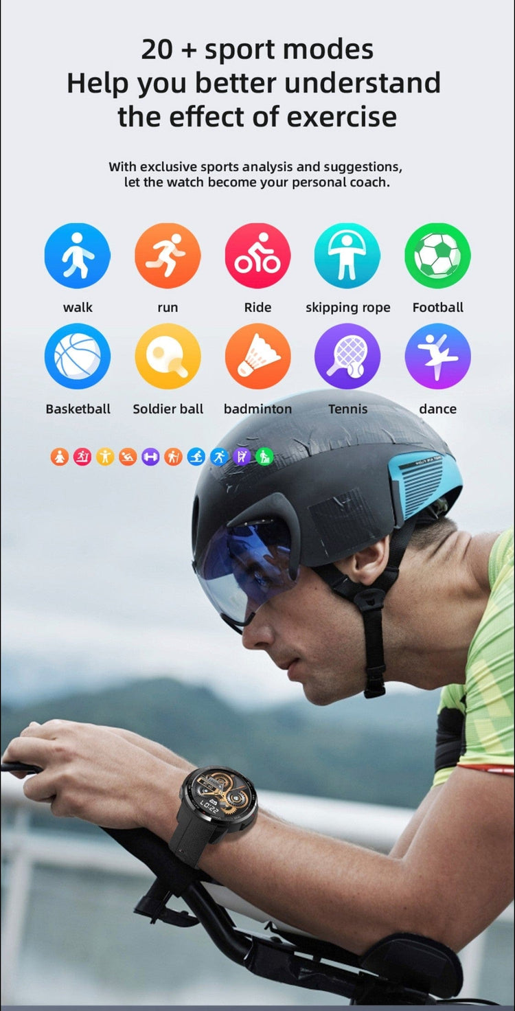 Smart Watch South Africa Watches Black and Gold SENBONO MT 12 Black and Gold