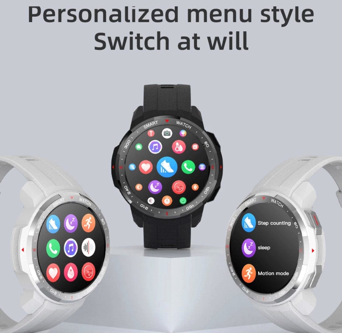 Smart Watch South Africa Watches Black and Gold SENBONO MT 12 Black and Gold