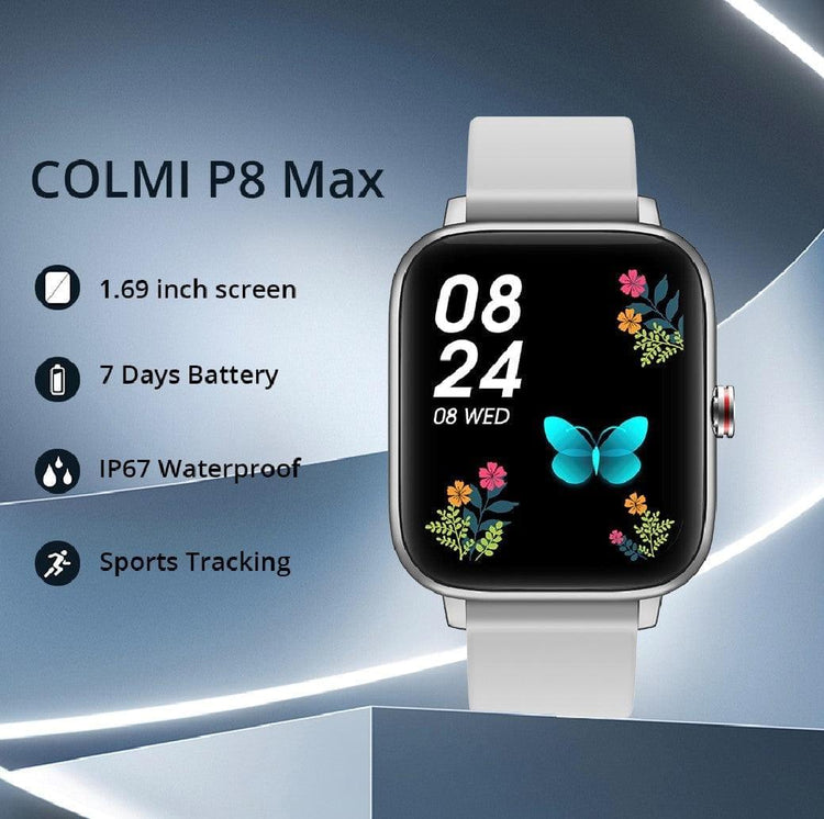 COLMI P8 MAX With BT Call Black Smart Watch South Africa