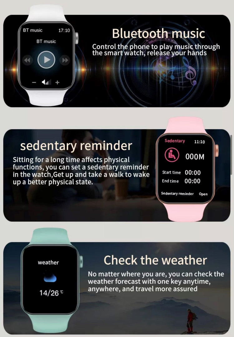 Smart Watch South Africa  Watches Black IWO7 Pro Black