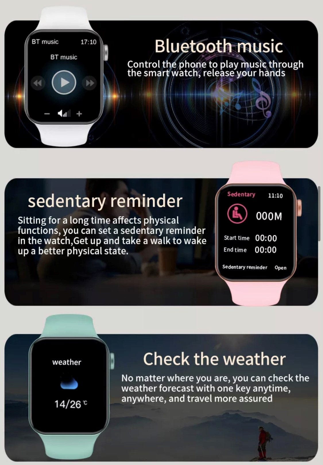 Smart Watch South Africa Watches Black IWO7 Pro Black