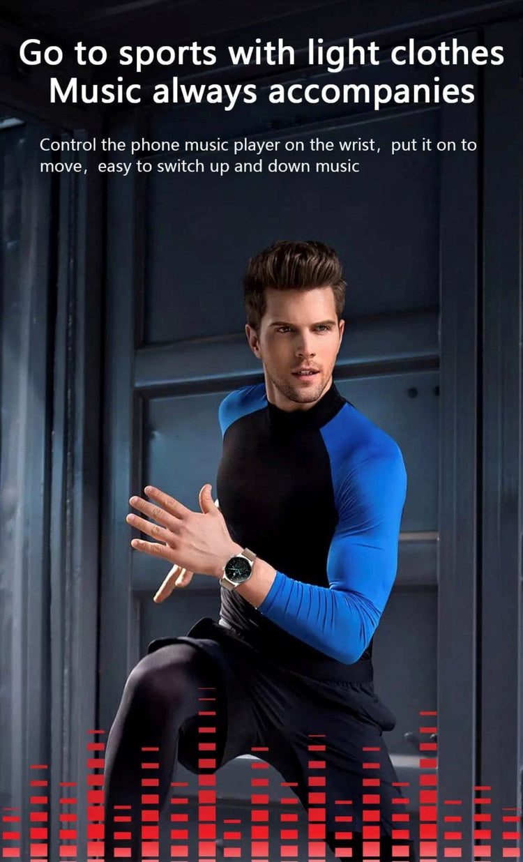 Smart Watch South Africa Watches Black Leather & Black Silicone Strap SMARTOBY Pro  Men Smartwatch Black  Leather & Black Silicone