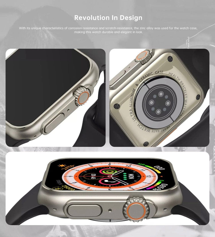 Smart Watch South Africa Watches Black N8 Ultra  Black