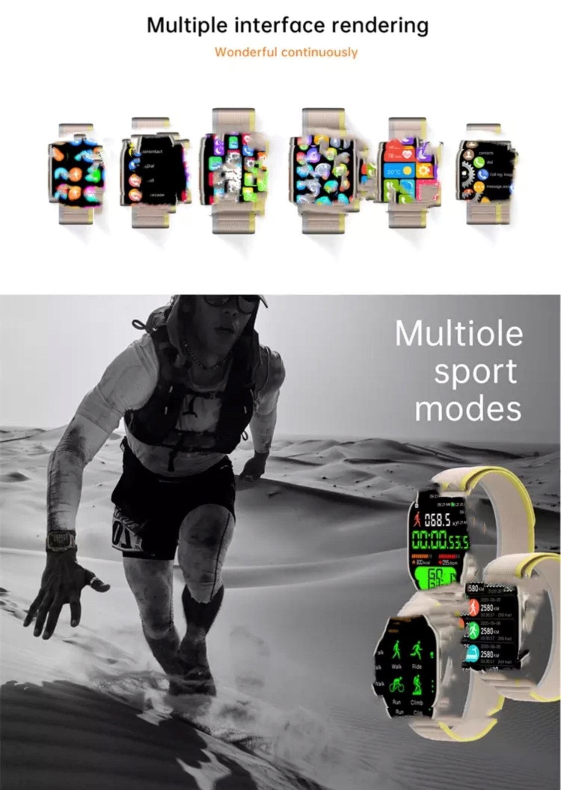 Smart Watch South Africa Watches Black N8 Ultra Black