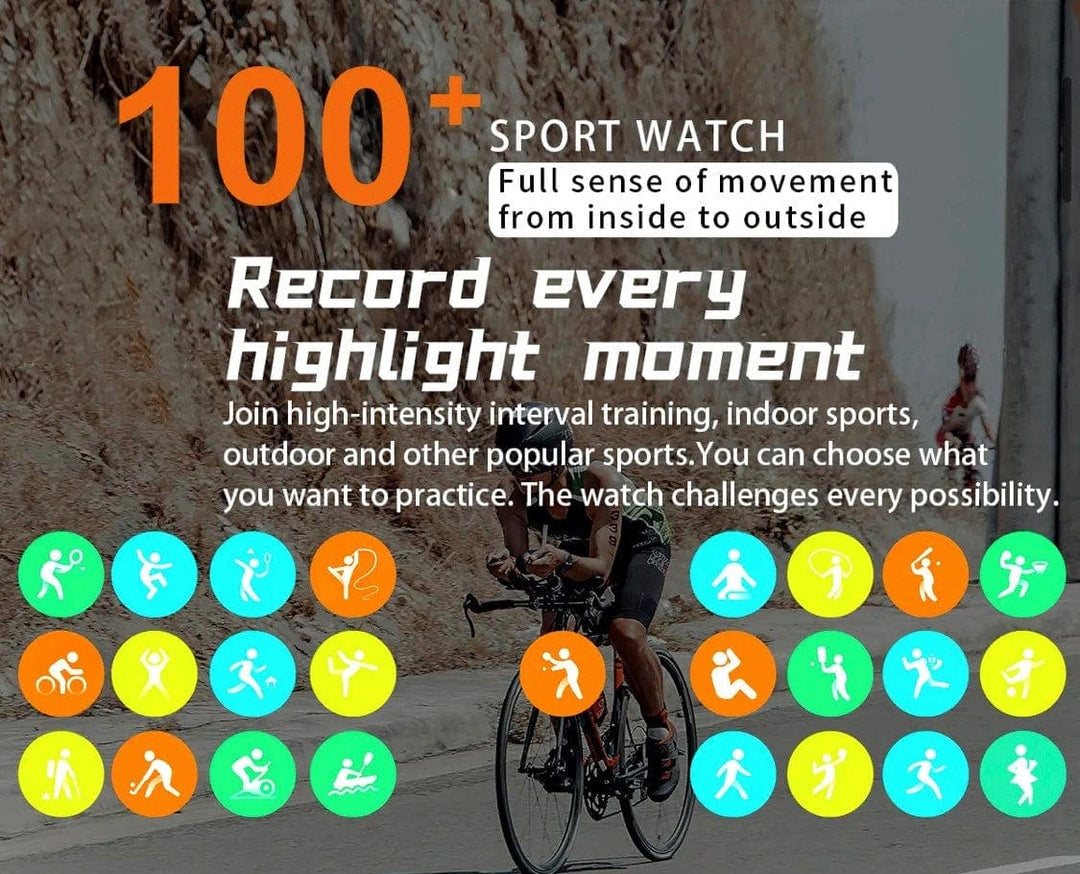 Smart Watch South Africa Watches Black Senbono KR 10 Black