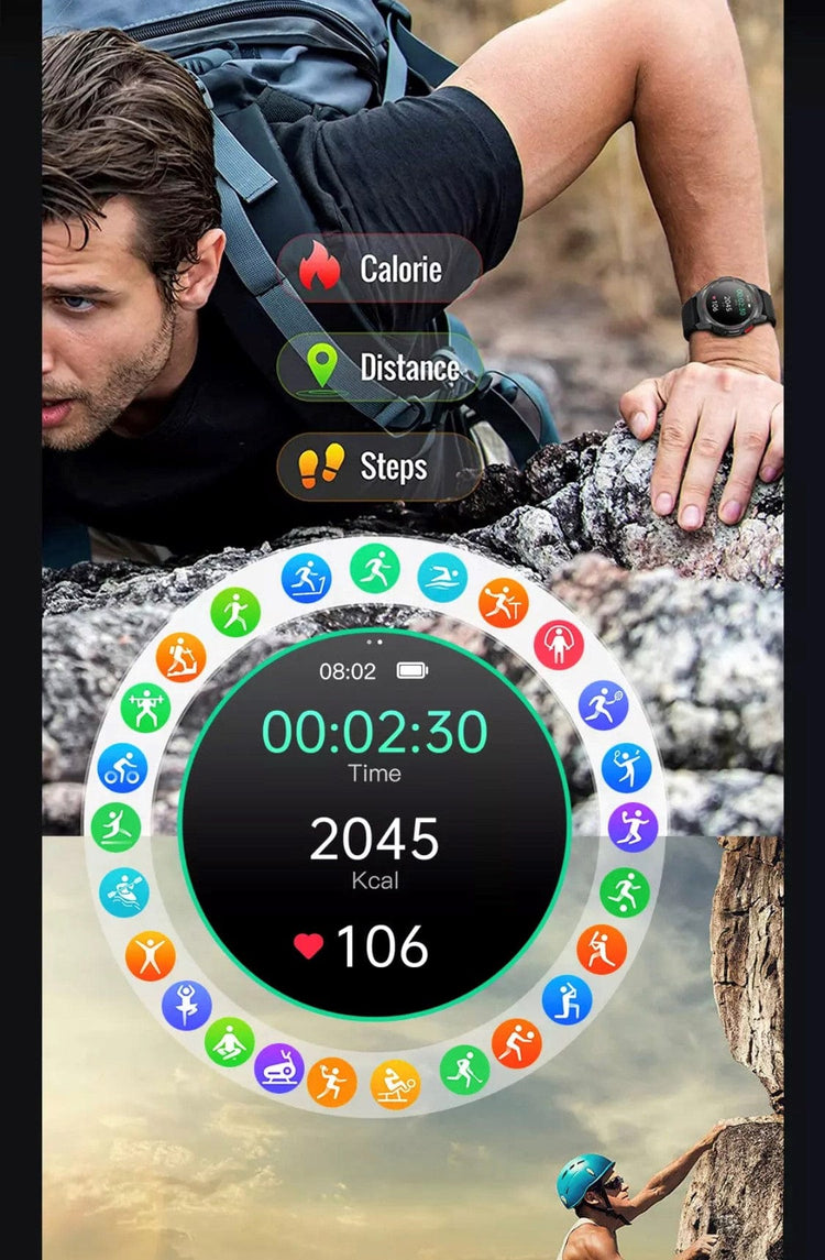 Smart Watch South Africa Watches Black SENBONO MAX 10 Black